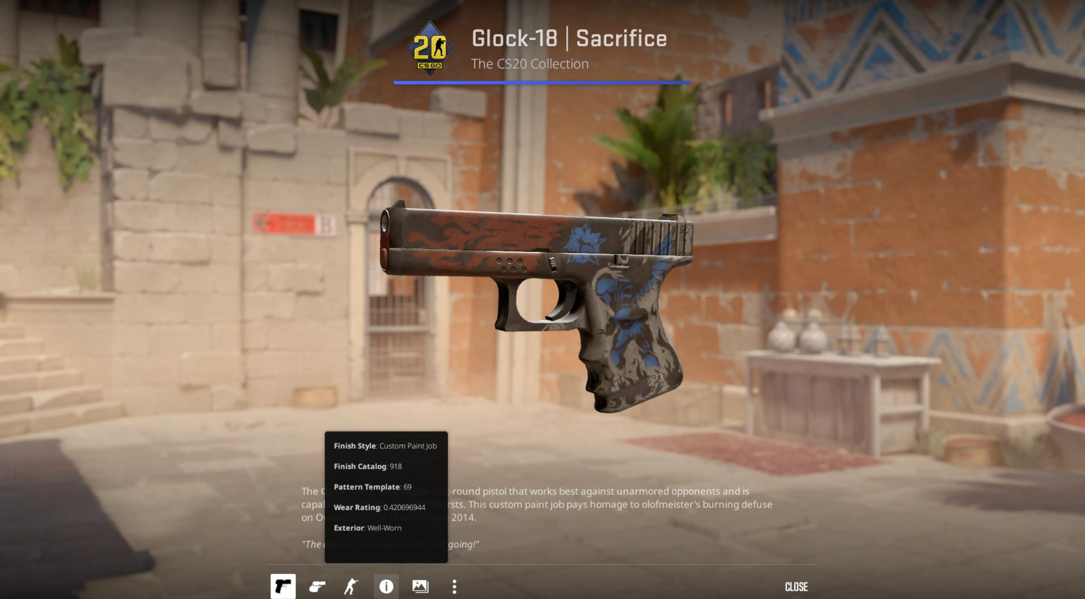 Glock-18 Sacrifice